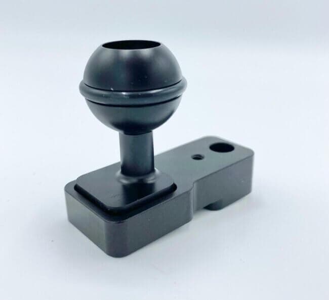 Sfera 2,5 cm con connettore immagine 1
