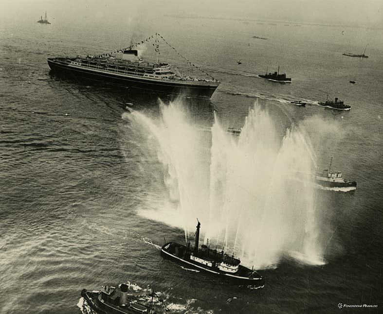 Andrea Doria salutata a festa