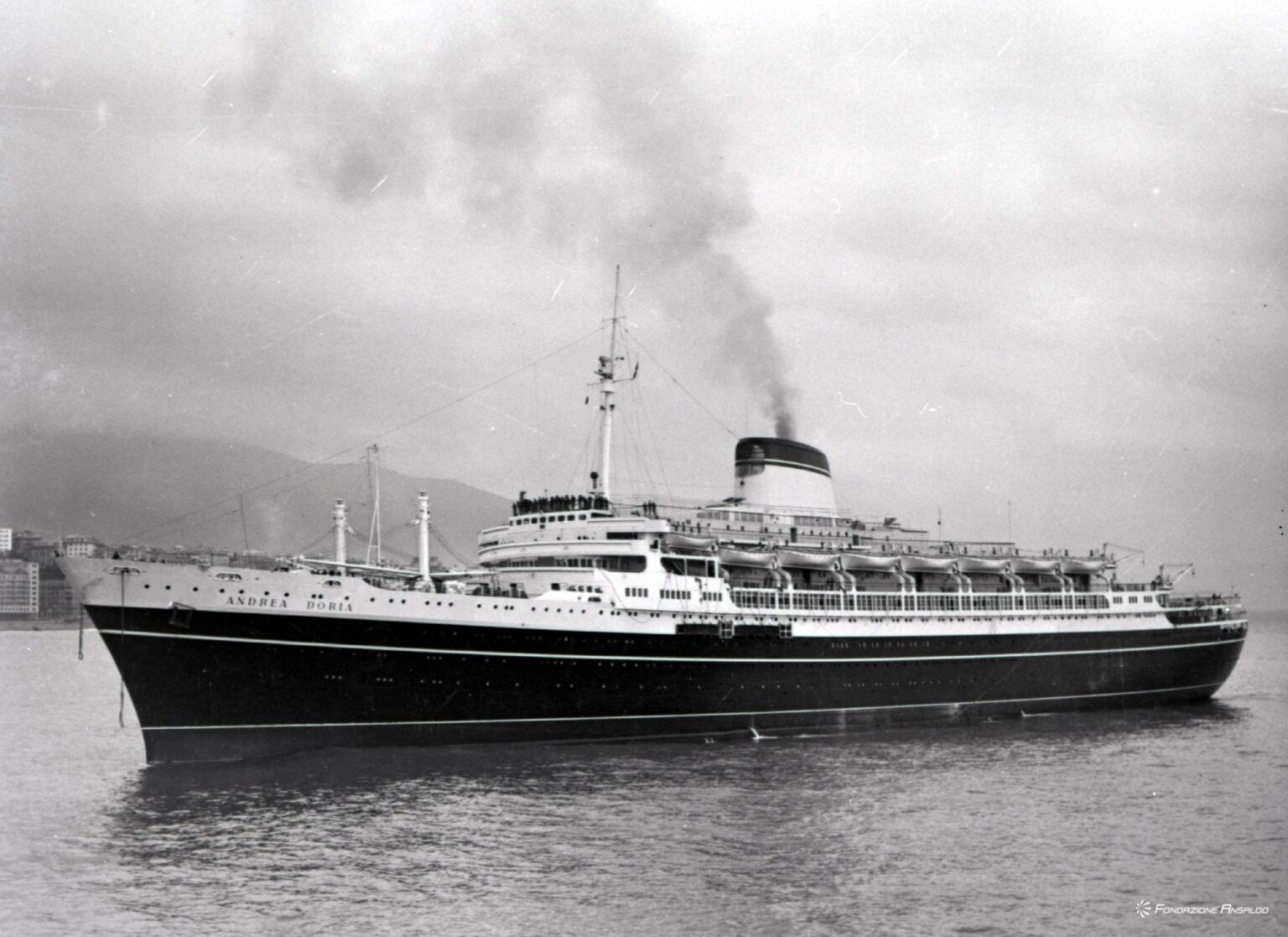 Andrea Doria, immagine storica Ansaldo