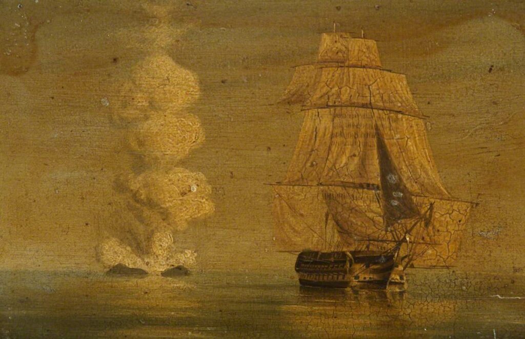 HMS Melville e l’isola di Graham, autore sconosciuto del XIX sec.
