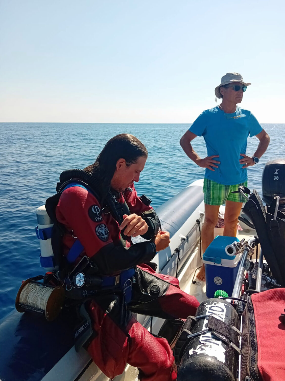 Andrea Murdock Alpini, ritrovamento relitto sulla Calabria ionica