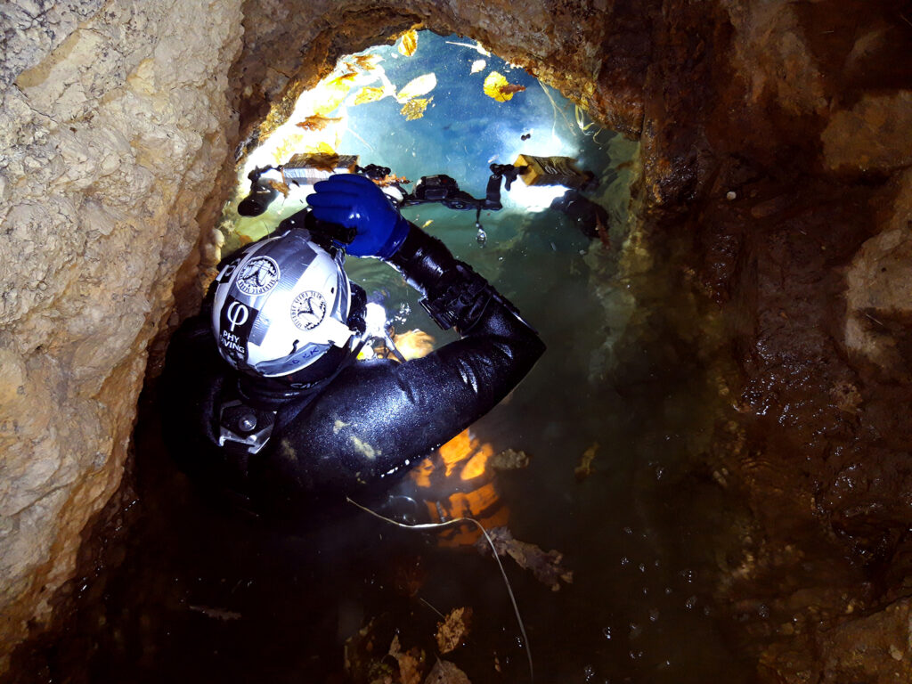 Immersione nella miniera Valvassera